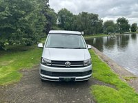 USED 2017 17 VOLKSWAGEN TRANSPORTER 4 BERTH LUXURY CAMPERVAN WITH REAR TAILGATE 2.0 T30 TDI  HIGHLINE BMT 150 BHP VOLKSWAGEN TRANSPORTER CALEDONIAN CAMPERS CONVERSION LONG WHEEL BASE 150 BHP 4 BERTH LUXURY CAMPERVAN WITH REAR TAILGATE AND REAR EXYERNAL SHOWER