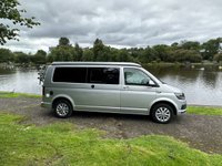 USED 2017 17 VOLKSWAGEN TRANSPORTER 4 BERTH LUXURY CAMPERVAN WITH REAR TAILGATE 2.0 T30 TDI  HIGHLINE BMT 150 BHP VOLKSWAGEN TRANSPORTER CALEDONIAN CAMPERS CONVERSION LONG WHEEL BASE 150 BHP 4 BERTH LUXURY CAMPERVAN WITH REAR TAILGATE AND REAR EXYERNAL SHOWER