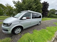 USED 2017 17 VOLKSWAGEN TRANSPORTER 4 BERTH LUXURY CAMPERVAN WITH REAR TAILGATE 2.0 T30 TDI  HIGHLINE BMT 150 BHP VOLKSWAGEN TRANSPORTER CALEDONIAN CAMPERS CONVERSION LONG WHEEL BASE 150 BHP 4 BERTH LUXURY CAMPERVAN WITH REAR TAILGATE AND REAR EXYERNAL SHOWER