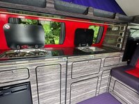 USED 2017 17 VOLKSWAGEN TRANSPORTER 4 BERTH LUXURY CAMPERVAN WITH REAR TAILGATE 2.0 T30 TDI  HIGHLINE BMT 150 BHP VOLKSWAGEN TRANSPORTER CALEDONIAN CAMPERS CONVERSION LONG WHEEL BASE 150 BHP 4 BERTH LUXURY CAMPERVAN WITH REAR TAILGATE AND REAR EXYERNAL SHOWER