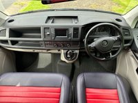 USED 2017 17 VOLKSWAGEN TRANSPORTER 4 BERTH LUXURY CAMPERVAN WITH REAR TAILGATE 2.0 T30 TDI  HIGHLINE BMT 150 BHP VOLKSWAGEN TRANSPORTER CALEDONIAN CAMPERS CONVERSION LONG WHEEL BASE 150 BHP 4 BERTH LUXURY CAMPERVAN WITH REAR TAILGATE AND REAR EXYERNAL SHOWER