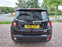 USED 2016 16 JEEP RENEGADE 1.6 LONGITUDE 5d 108 BHP Ulez Compliant Jeep Renegade Black