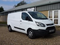 USED 2015 65 FORD TRANSIT CUSTOM 2.2 290 LR P/V 124 BHP www.suffolkcarcentre.co.uk - Located at Reydon