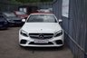 USED 2018 68 MERCEDES-BENZ C-CLASS 2.0 C 300 D AMG LINE PREMIUM PLUS 2d 242 BHP RED LEATHER - BURMESTER SOUND - RED ROOF - DIGITAL COCKPIT - 19"