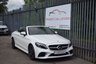 USED 2018 68 MERCEDES-BENZ C-CLASS 2.0 C 300 D AMG LINE PREMIUM PLUS 2d 242 BHP RED LEATHER - BURMESTER SOUND - RED ROOF - DIGITAL COCKPIT - 19"