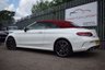 USED 2018 68 MERCEDES-BENZ C-CLASS 2.0 C 300 D AMG LINE PREMIUM PLUS 2d 242 BHP RED LEATHER - BURMESTER SOUND - RED ROOF - DIGITAL COCKPIT - 19"