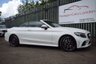 USED 2018 68 MERCEDES-BENZ C-CLASS 2.0 C 300 D AMG LINE PREMIUM PLUS 2d 242 BHP RED LEATHER - BURMESTER SOUND - RED ROOF - DIGITAL COCKPIT - 19"
