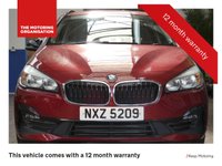 USED 2019 19 BMW 2 SERIES 1.5 218I SPORT GRAN TOURER 5d 139 BHP 7 SEATS SAT NAV PARKING SENSORS 1 OWNER 6 MONTHS GOLD WARRANTY