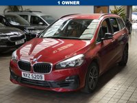 USED 2019 19 BMW 2 SERIES 1.5 218I SPORT GRAN TOURER 5d 139 BHP 7 SEATS SAT NAV PARKING SENSORS 1 OWNER 6 MONTHS GOLD WARRANTY