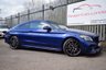 USED 2019 19 MERCEDES-BENZ C-CLASS 2.0 C 300 AMG LINE PREMIUM PLUS 2d 255 BHP PAN ROOF - BURMESTER SOUND - DIGITAL COCKPIT - QUAD EXHAUST