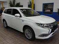 USED 2019 MITSUBISHI OUTLANDER 2.4 PHEV 4H 5d 207 BHP APP BASED SAT NAV LEATHER REAR VIEW CAMERA 1 OWNER SERVICE HISTORY MITSUBISHI WARRANTY