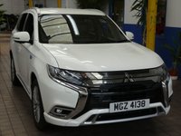 USED 2019 MITSUBISHI OUTLANDER 2.4 PHEV 4H 5d 207 BHP APP BASED SAT NAV LEATHER REAR VIEW CAMERA 1 OWNER SERVICE HISTORY MITSUBISHI WARRANTY