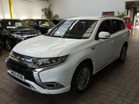 USED 2019 MITSUBISHI OUTLANDER 2.4 PHEV 4H 5d 207 BHP APP BASED SAT NAV LEATHER REAR VIEW CAMERA 1 OWNER SERVICE HISTORY MITSUBISHI WARRANTY
