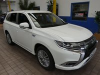 USED 2019 MITSUBISHI OUTLANDER 2.4 PHEV 4H 5d 207 BHP APP BASED SAT NAV LEATHER REAR VIEW CAMERA 1 OWNER SERVICE HISTORY MITSUBISHI WARRANTY