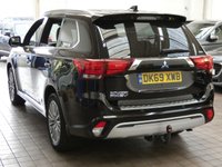 USED 2019 69 MITSUBISHI OUTLANDER 2.4 PHEV DYNAMIC SAFETY 5d 222 BHP APP SAT NAV LEATHER CAMERA PARKING SENSORS MITSUBISHI WARRANTY TILL SEPT 2024