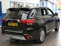 USED 2019 69 MITSUBISHI OUTLANDER 2.4 PHEV DYNAMIC SAFETY 5d 222 BHP APP SAT NAV LEATHER CAMERA PARKING SENSORS MITSUBISHI WARRANTY TILL SEPT 2024