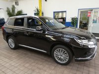 USED 2019 69 MITSUBISHI OUTLANDER 2.4 PHEV DYNAMIC SAFETY 5d 222 BHP APP SAT NAV LEATHER CAMERA PARKING SENSORS MITSUBISHI WARRANTY TILL SEPT 2024
