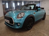 USED 2017 17 MINI CONVERTIBLE 1.5 COOPER 2d 134 BHP PACKED WITH EXTRAS AND IN A STUNNING COLOUR COMBO