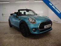 USED 2017 17 MINI CONVERTIBLE 1.5 COOPER 2d 134 BHP PACKED WITH EXTRAS AND IN A STUNNING COLOUR COMBO
