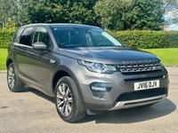 USED 2016 16 LAND ROVER DISCOVERY SPORT 2.0 TD4 HSE 5d 180 BHP 1 LADY OWNER FROM BRAND NEW,LEATHER