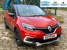 USED 2018 68 RENAULT CAPTUR 0.9 GT LINE TCE 5d 89 BHP STUNNING 2018/68reg CAPTUR TCE 'GT-LINE' - FLAME RED / BLACK ROOF / BLACK ALLOYS - FULL BLACK LEATHER - SATELLITE NAVIGATION - 1 FORMER KEEPER - SERVICE HISTORY - FREE 12 MONTHS WARRANTY / BREAKDOWN RECOVERY INCLUDED