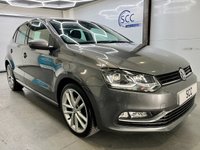 USED 2017 17 VOLKSWAGEN POLO 1.0 TSI SEL Hatchback 5dr Petrol Manual Euro 6 (s/s) (110 bhp) DAB,Cruise,P.Sensors