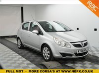 USED 2008 08 VAUXHALL CORSA 1.2 CLUB A/C 16V 5d 80 BHP 