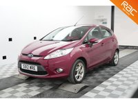 USED 2012 12 FORD FIESTA 1.2 ZETEC 5D 81 BHP PARK SENSORS  BLUETOOTH