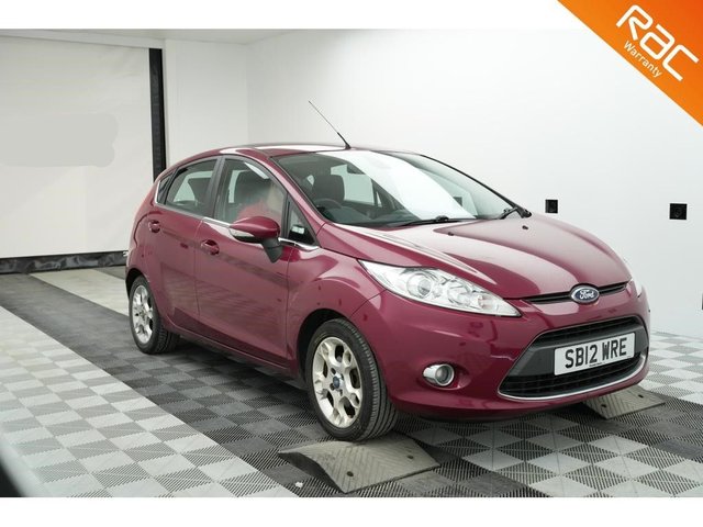 2012 12 Ford Fiesta 1.2 ZETEC 5D 81 BHP