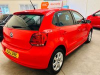 USED 2013 13 VOLKSWAGEN POLO 1.2 MATCH EDITION 5 DOOR 59 BHP 1 PRIVATE LADY OWNER