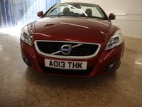 USED 2013 13 VOLVO C70 2.0 D3 SE LUX NAV 2d 148 BHP FULL SERVICE HISTORY IN A GREAT COLOUR COBINATION & AN AUTOMATIC