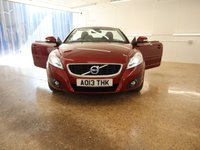USED 2013 13 VOLVO C70 2.0 D3 SE LUX NAV 2d 148 BHP FULL SERVICE HISTORY IN A GREAT COLOUR COBINATION & AN AUTOMATIC
