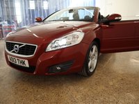 USED 2013 13 VOLVO C70 2.0 D3 SE LUX NAV 2d 148 BHP FULL SERVICE HISTORY IN A GREAT COLOUR COBINATION & AN AUTOMATIC