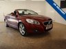 USED 2013 13 VOLVO C70 2.0 D3 SE LUX NAV 2d 148 BHP FULL SERVICE HISTORY IN A GREAT COLOUR COBINATION & AN AUTOMATIC