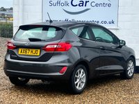 USED 2017 67 FORD FIESTA 1.1 ZETEC 3d 85 BHP www.suffolkcarcentre.co.uk - Located at Lowestoft