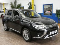 USED 2020 70 MITSUBISHI OUTLANDER 2.4 PHEV DESIGN 5d 222 BHP APP SAT NAV REAR VIEW CAMERA 1 OWNER MITSUBISHI WARRANTY TILL SEPT 2025