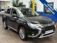 USED 2020 70 MITSUBISHI OUTLANDER 2.4 PHEV DESIGN 5d 222 BHP APP SAT NAV REAR VIEW CAMERA 1 OWNER MITSUBISHI WARRANTY TILL SEPT 2025