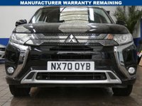 USED 2020 70 MITSUBISHI OUTLANDER 2.4 PHEV DESIGN 5d 222 BHP APP SAT NAV REAR VIEW CAMERA 1 OWNER MITSUBISHI WARRANTY TILL SEPT 2025