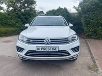 USED 2016 66 VOLKSWAGEN TOUAREG 3.0 V6 R-LINE TDI BLUEMOTION TECHNOLOGY 5d 259 BHP 20in DIAMOND CUT-LEATHER HEATED