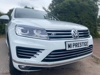 USED 2016 66 VOLKSWAGEN TOUAREG 3.0 V6 R-LINE TDI BLUEMOTION TECHNOLOGY 5d 259 BHP 20in DIAMOND CUT-LEATHER HEATED
