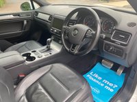 USED 2016 66 VOLKSWAGEN TOUAREG 3.0 V6 R-LINE TDI BLUEMOTION TECHNOLOGY 5d 259 BHP 20in DIAMOND CUT-LEATHER HEATED