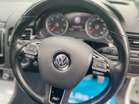 USED 2016 66 VOLKSWAGEN TOUAREG 3.0 V6 R-LINE TDI BLUEMOTION TECHNOLOGY 5d 259 BHP 20in DIAMOND CUT-LEATHER HEATED