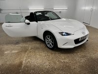 USED 2016 16 MAZDA MX-5 1.5 SE-L 2d 130 BHP STUNNING SOFT TOP MAZDA WITH LOW MILES & ONE OWNER FROM NEW WITH MAZDA SERVICE HISTORY