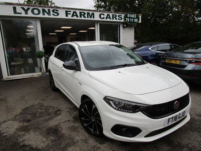2018 18 Fiat Tipo 1.4 S DESIGN 5d 118 BHP