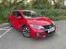 USED 2015 15 HONDA CIVIC 1.8 I-VTEC SE PLUS 5d 140 BHP Good mileage, cruise control