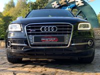 USED 2015 15 AUDI Q5 3.0 SQ5 TDI QUATTRO 5d 309 BHP BIG SPEC- 2015 AUDI SQ5 3.0 TDi QUATTRO SUV 5DR - AUTOMATIC - FULL NAPPA PREMIUM LEATHER - 20 INCH ALLOYS WHEELS - TWIN GLASS ROOF - 2 FORMER KEEPERS - SERVICE HISTORY