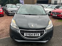 USED 2014 64 PEUGEOT 208 1.2 ACCESS PLUS 5d 82 BHP 2 PREVIOUS KEEPERS +  GREAT CONDITION +  BLUETOOTH +  AUX +  USB +  DAB RADIO +  CRUISE CONTROL +  AIR CON +  TRACTION CONTROL +  DAY TIME RUNNING LIGHTS +  SPARE WHEEL +  16 INCH ALLOY WHEELS +