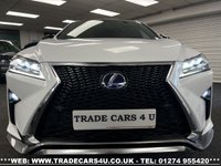 USED 2015 65 LEXUS RX 450H F SPORT CVT AUTO PETROL HYBRID EURO 6 UK DELIVERY FLAT FEE &pound;175 (SUBJECT TO DEAL) *OVER 100 IMAGES ON OUR WEBSITE*BESPOKE FINANCE ARRANGED*PART EXCHANGE WELCOME*ALL VEHICLES HPI CLEAR