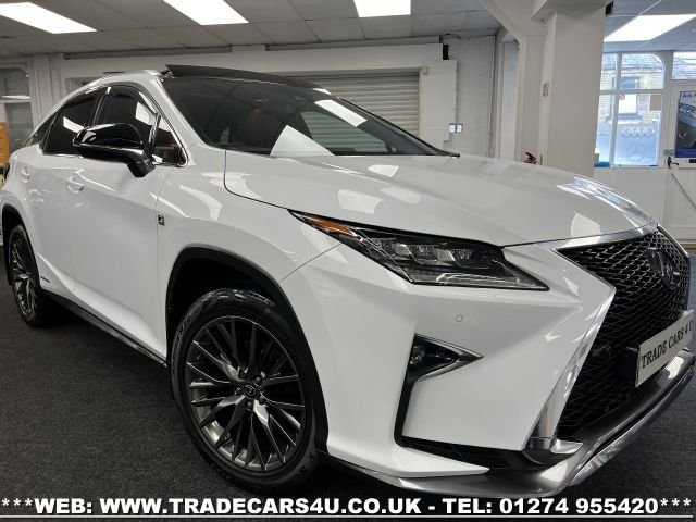 2015 65 Lexus RX 450h F SPORT CVT AUTO PETROL HYBRID EURO 6