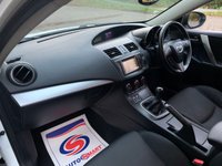 USED 2012 62 MAZDA 3 1.6 VENTURE EDITION 5d 103 BHP GREAT SPEC 'FAMILY HATCHBACK TAKEN IN PART-EXCHANGE - 2013/62reg MAZDA 3 VENTURE 1.6 5DR 'LIMITED EDITION' - TOM TOM NAVIGATION - 17 INCH FULLY REFURBISHED ALLOY WHEELS - 2 FORMER KEEPERS